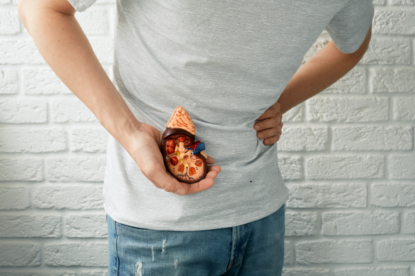 Dor nas costas pode não ser muscular: quando o rim começa a dar sinais